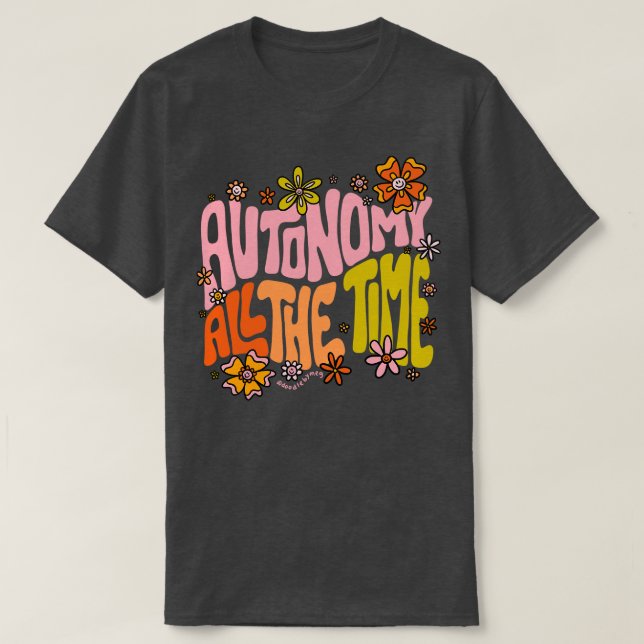Autonomie T-Shirt (Design vorne)