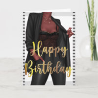 Autonomiser la carte d'anniversaire "fille chef" d