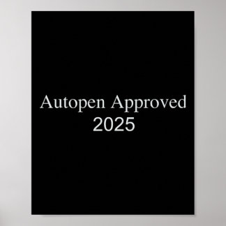Autopen Zugelassen 2025  Poster