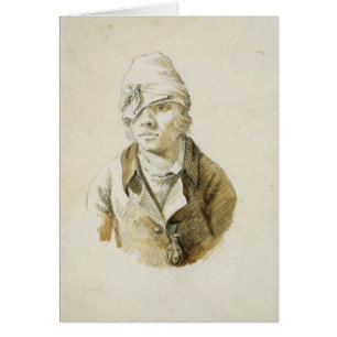 Autoportrait avec la correction de casquette et