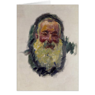 Autoportrait de Claude Monet , 1917