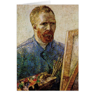 Autoportrait de Van Gogh devant son chevalet