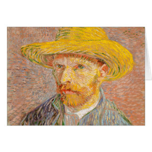 Autoportrait de Vincent Van Gogh peinture impressi