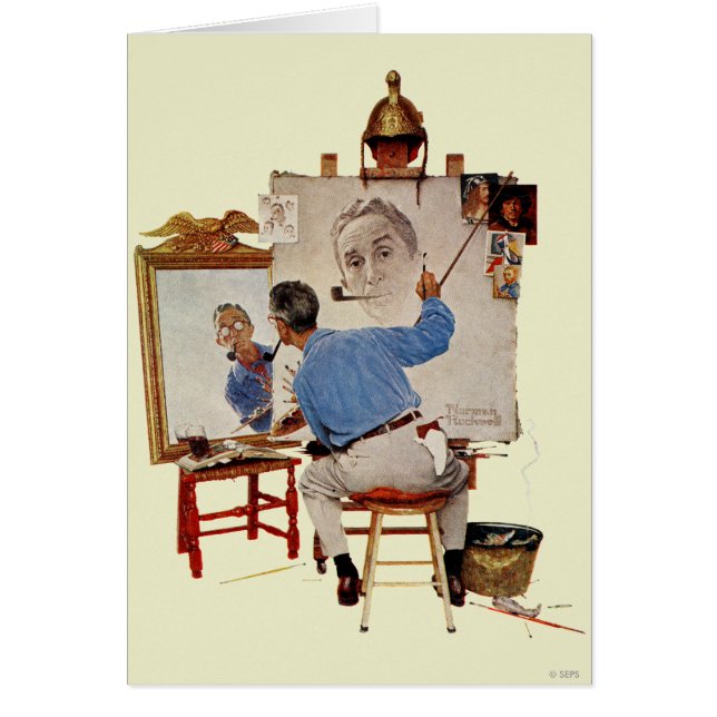 Autoportrait triple (Devant)