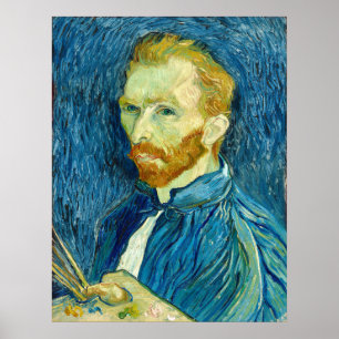 Autoportrait - Vincent van Gogh Poster d'art
