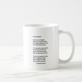 Autopsicografia, Fernando Pessoa - Kaffeetasse