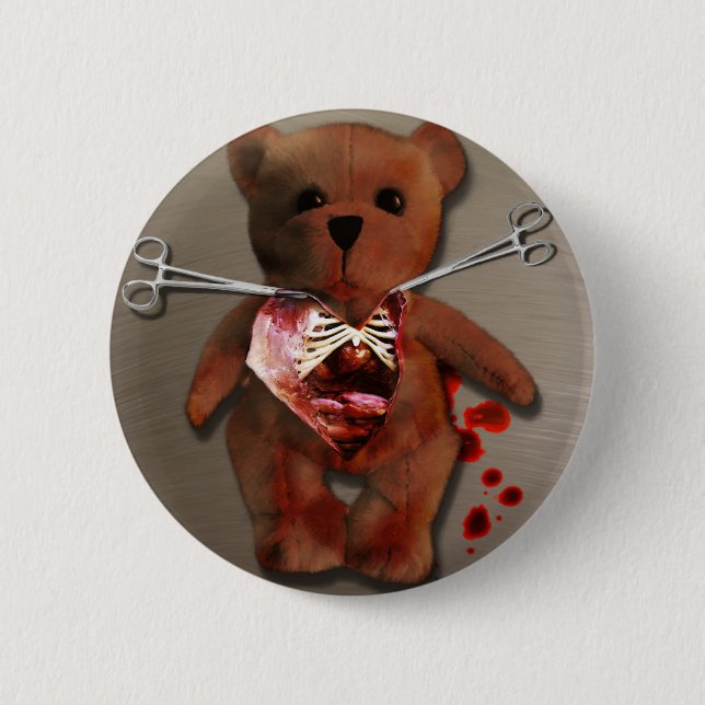 Autopsie von T. Bärenschaltfläche Button (Vorderseite)
