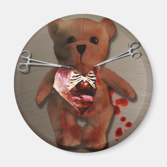 Autopsie von T. Bear Magnet (Vorne)