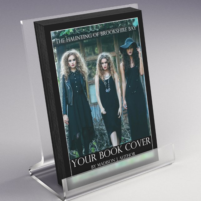 Autor Buchübersicht | Autor Foto Back Large Flyer (Double sided flyer with your book cover on front and author info on back.)