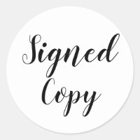 Autor der signierten Kopie