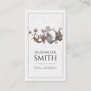 Autor des Kinderbuchs Visitenkarte