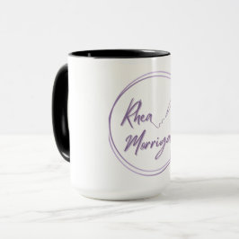 Autor-Logo-Tasse von RheAccents Tasse