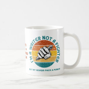 Autor SCHREIBER KEIN KÄCHTER NaNoWriMo Buch Kaffeetasse