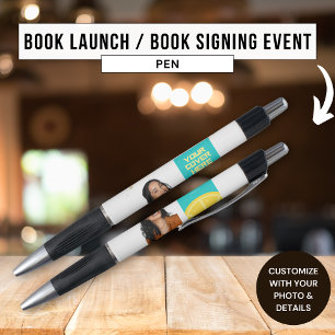 Autor Schriftsteller Buchlaunch Signing Promo-Gesc Kugelschreiber