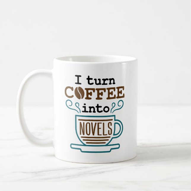 Autor Schriftsteller Schriftsteller Ich wandle Kaf Kaffeetasse (Links)
