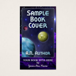 Autor von Science-Fiktion Werbeaktion Big Book Cov