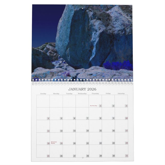 Autoreise cale kalender (Jan 2026)