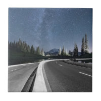Autoreise unter dem Milkyway