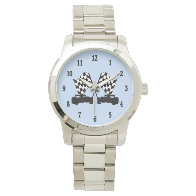 Autorennen Armbanduhr (Vorderseite)