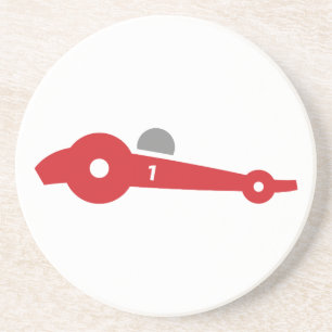 Autorennen Getränkeuntersetzer