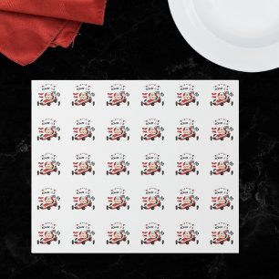 Autorennen Kindergeburtstagsthema Geschenkpapier