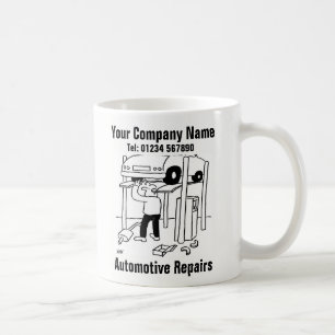 Autoreparaturen Kaffeetasse