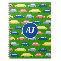 Autos Cartoon Initialen