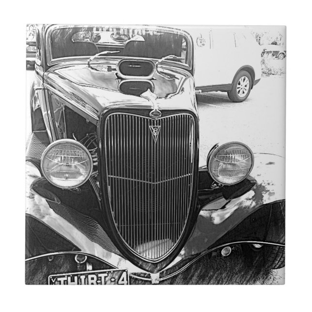 Autos Fliese (Vorderseite)