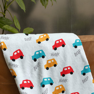 Autos Kinder Junge Fleecedecke