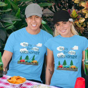 Autos Kinder Jungen Geburtstag T-Shirt
