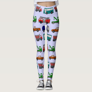 Autos, Lastkraftwagen, Busse Leggings