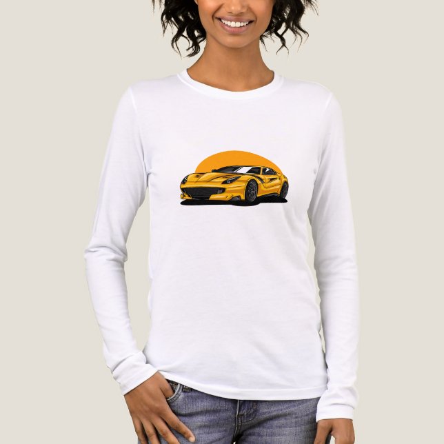 Autos lieben Tri-Blend shirt (Vorderseite)