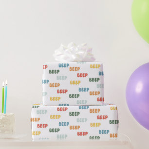 Autos Muster Kinder Geschenkpapier
