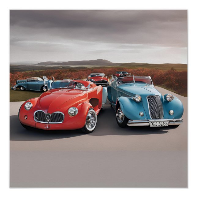 AUTOS POSTER (Vorderseite)