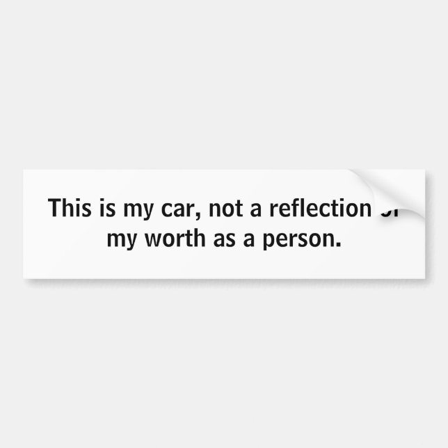 Autos sind nicht alles autoaufkleber (Vorne)