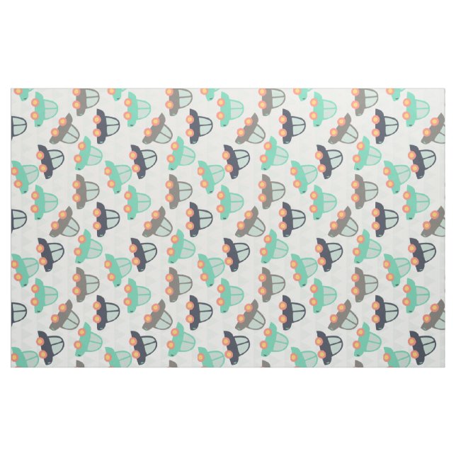 Autos und mehr Autos Stoff (Fat Quarter (45,7 x 55,9 cm))