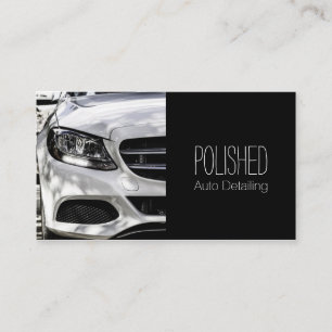 Autoservice Auto-Detailing-Geschäftskarte Visitenkarte