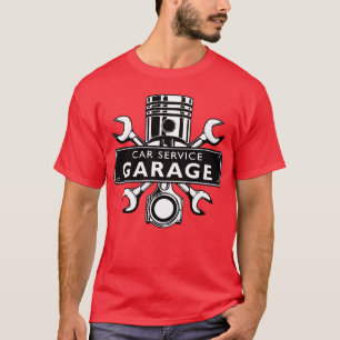 AUTOSERVICE WERKSTATT lustig T-Shirt