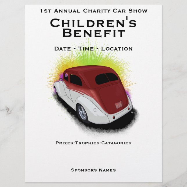 Autoshow Flyer (Vorne)