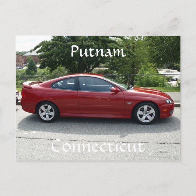 Autoshow Postkarte (Vorderseite)