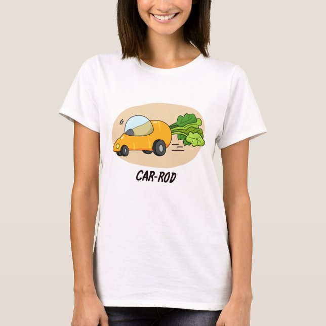 Autostab Funny Carrot Pun T-Shirt (Vorderseite)