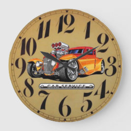 Autostil Große Wanduhr