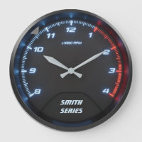 Autotachometeruhr für Automechaniker-Garage