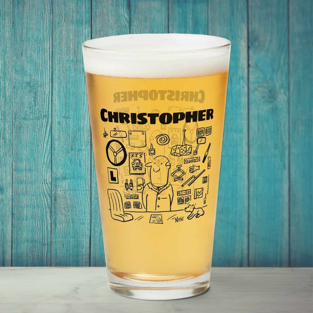 Autoteile oder Autoteile Einzelhändler mit Namen Glas (Von Creator hochgeladen)