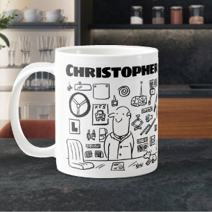 Autoteile- und Autozubehörverkäufer Jumbo-Tasse