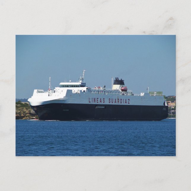 Autotransporter Galicia Postkarte (Vorderseite)