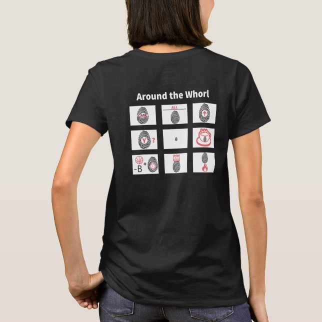 Autour du tourbillon - T-shirt femme (Dos)