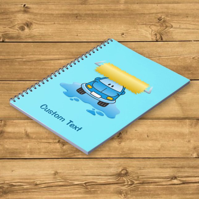 Autowaschanimation Notizbuch Notizblock (Von Creator hochgeladen)