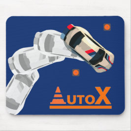 AUTOX-weiß Mousepad