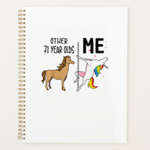 Autre cadeau de licorne 71 ans et moi pour